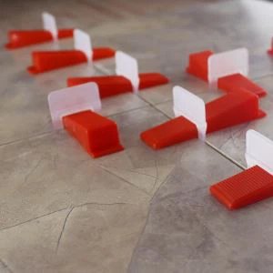 ٹائل لیولنگ سسٹم کلپس اور Wedges